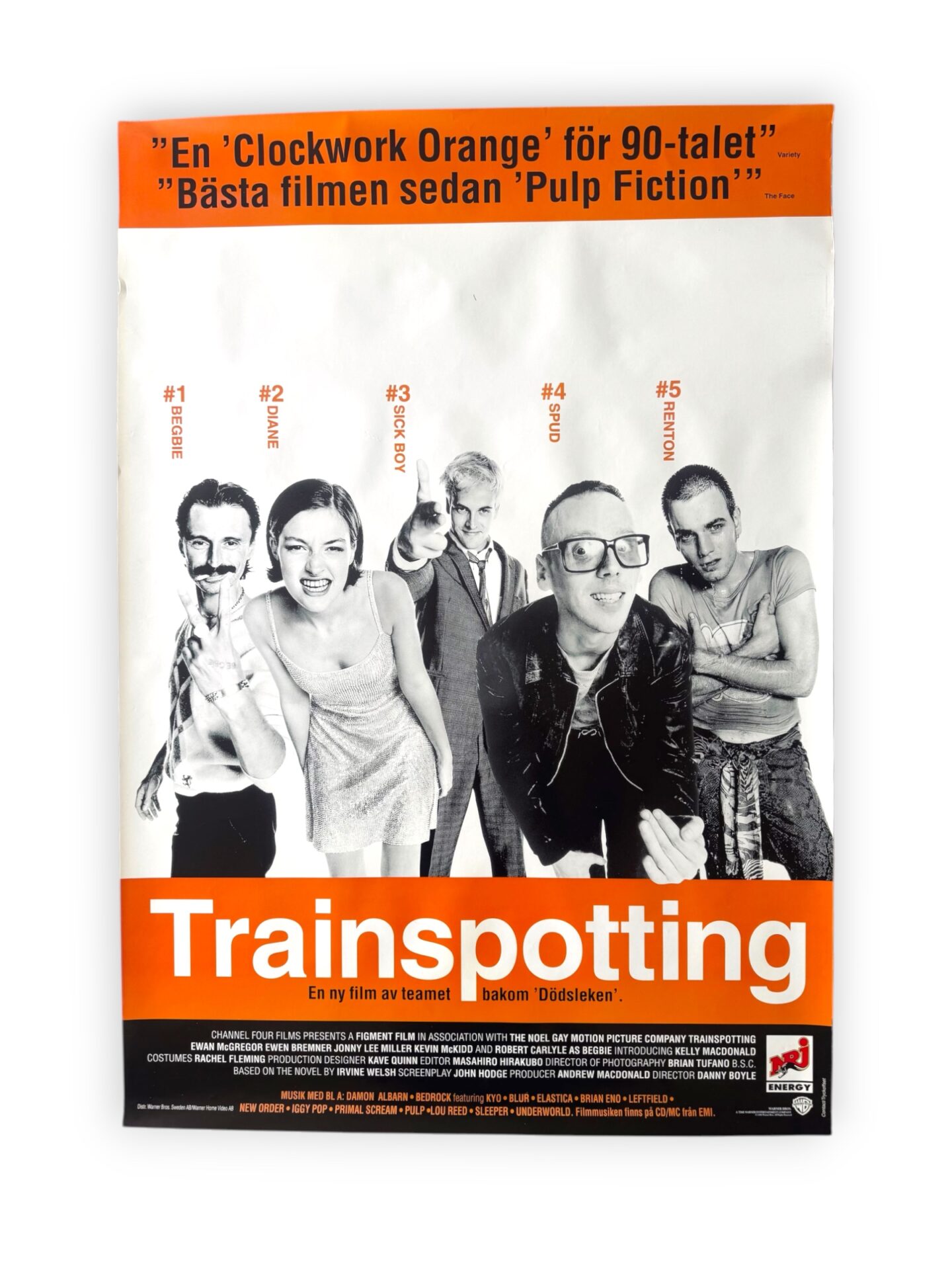 1996 Trainspotting Poster