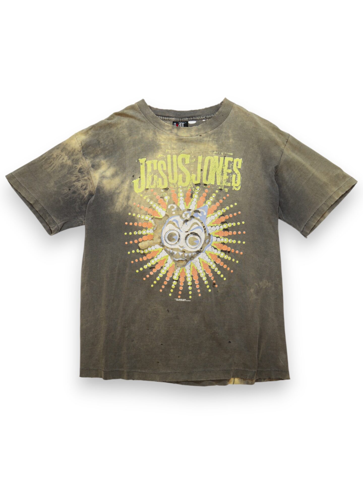 Jesus Jones thrashed band tee from 1991