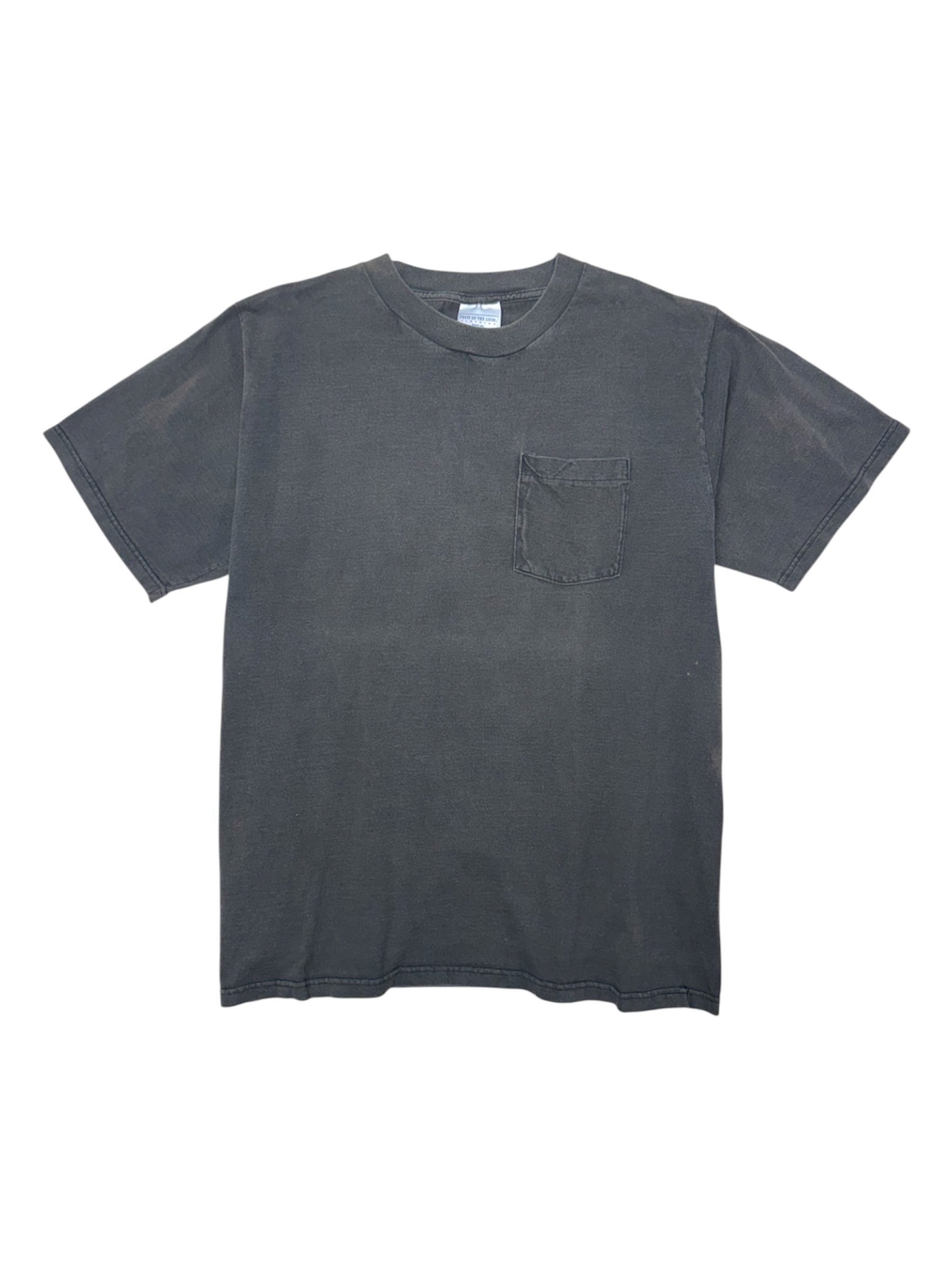 2000'S POCKET BLACK TEE