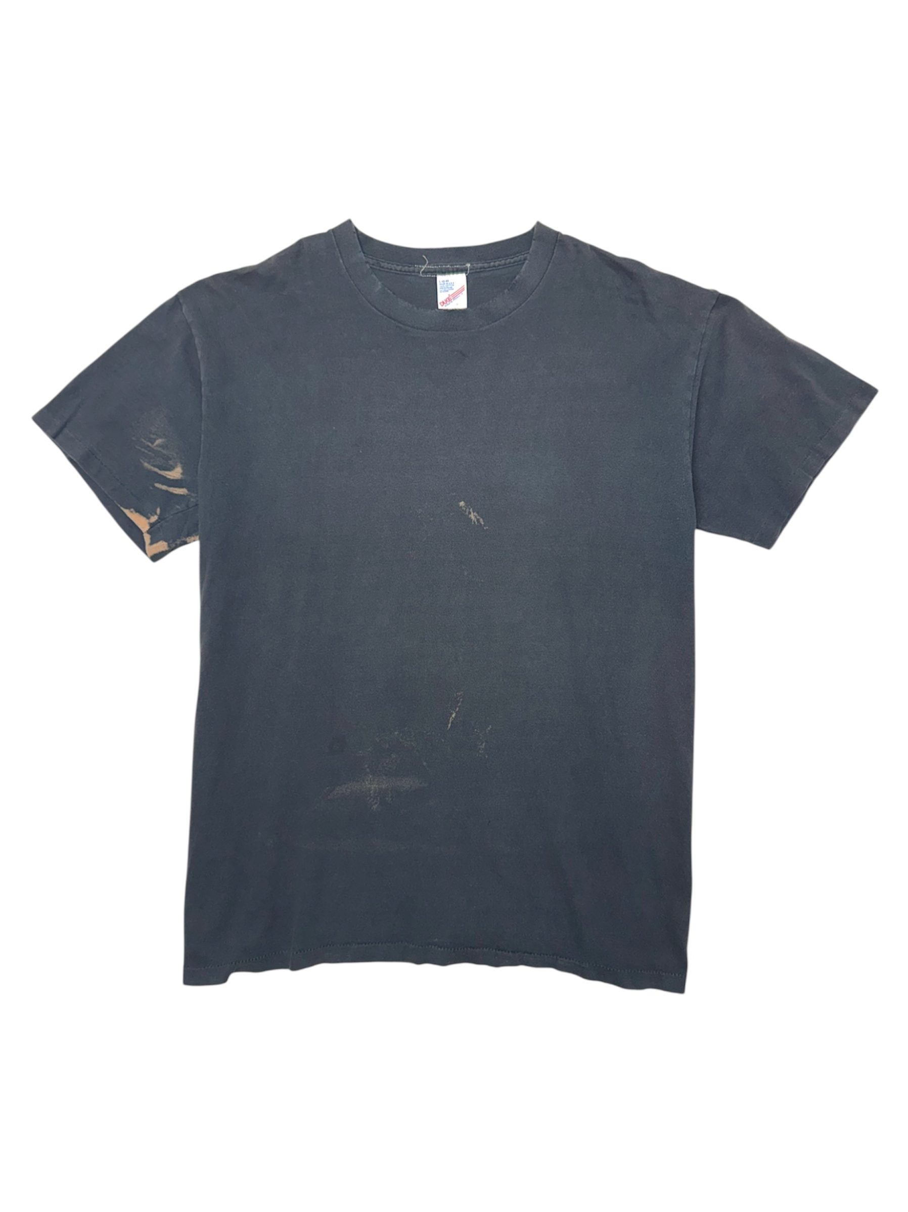 1990'S BLANK BLACK TEE