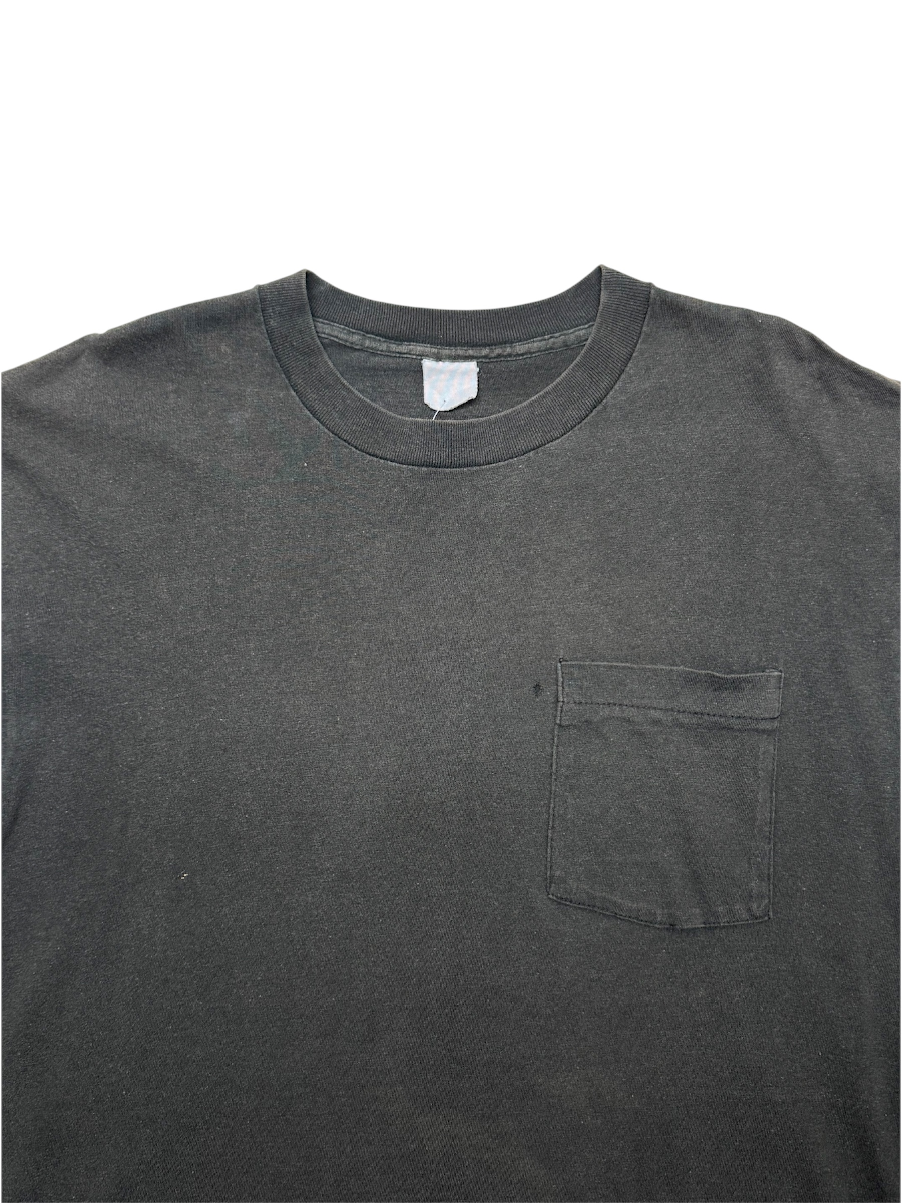 1990'S POCKET BLACK TEE - Image 2