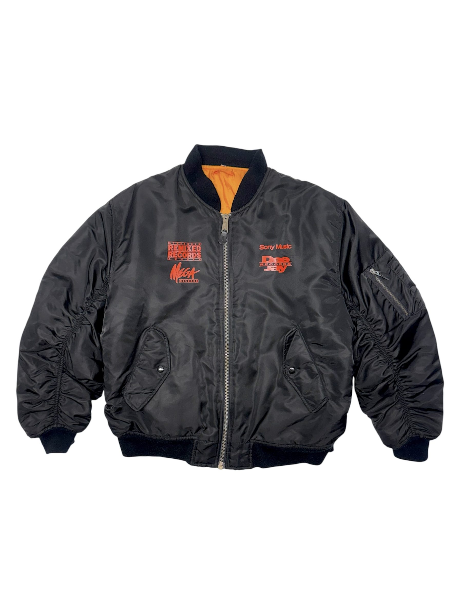 1990'S DEE-JAY RECORDS MA-1 JACKET