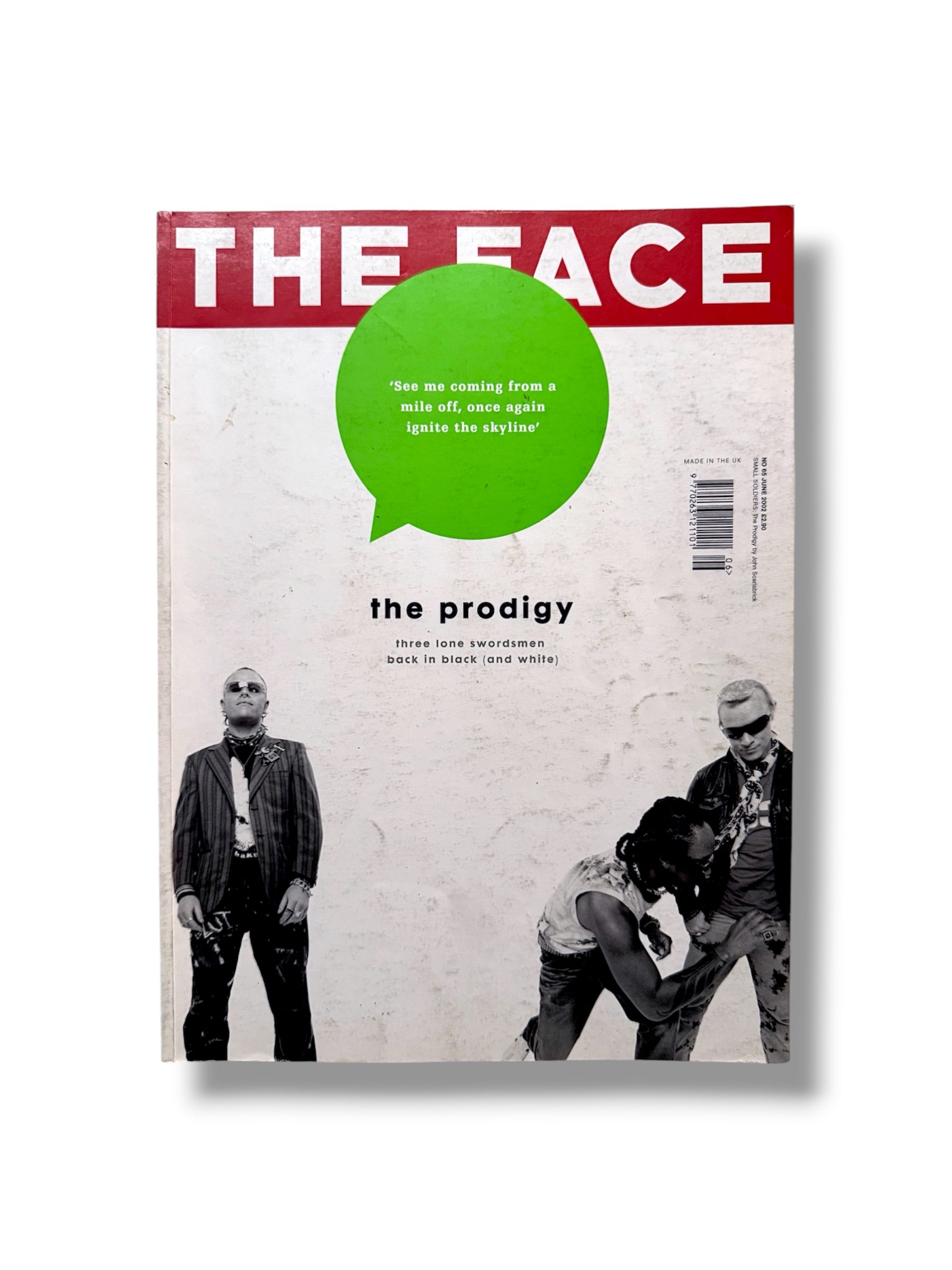 2002 THE FACE MAGAZINE COVER THE PRODIGY
