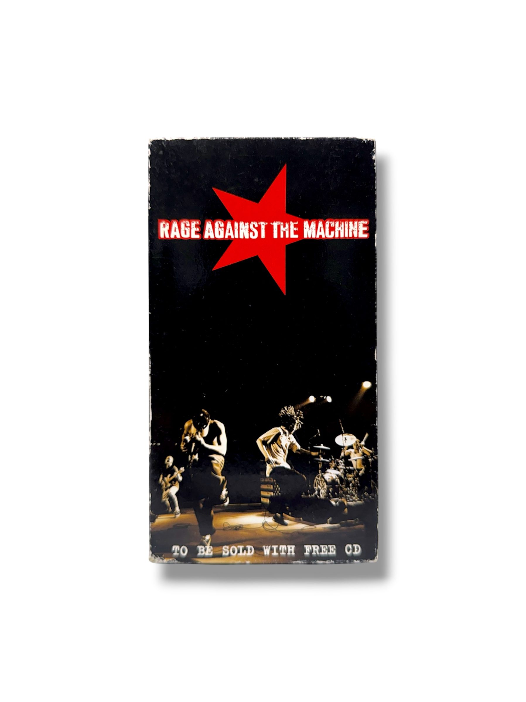 1993 RAGE AGAINST THE MACHINE "ON THE ROAD" VHS