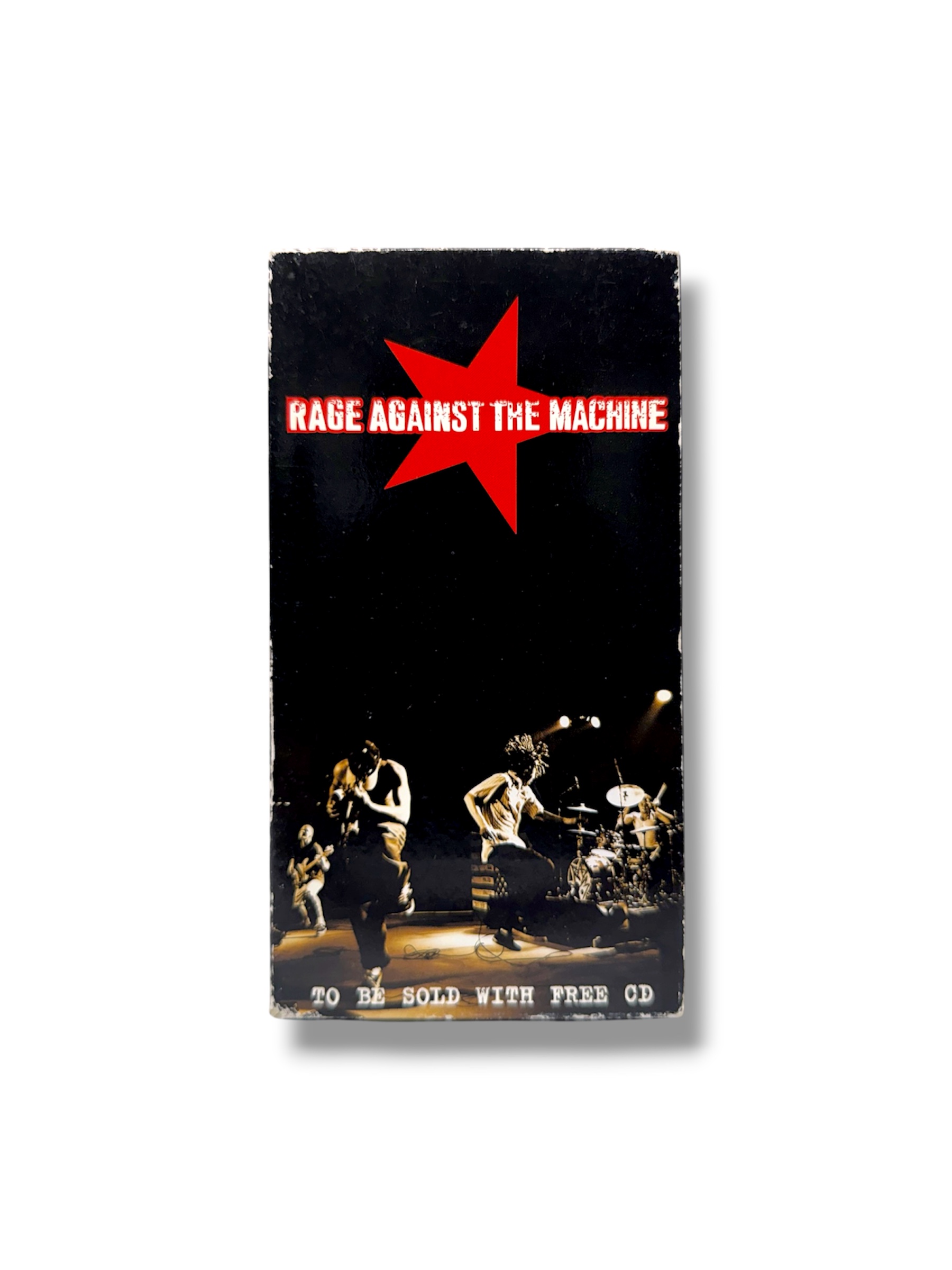 1993 RAGE AGAINST THE MACHINE "ON THE ROAD" VHS
