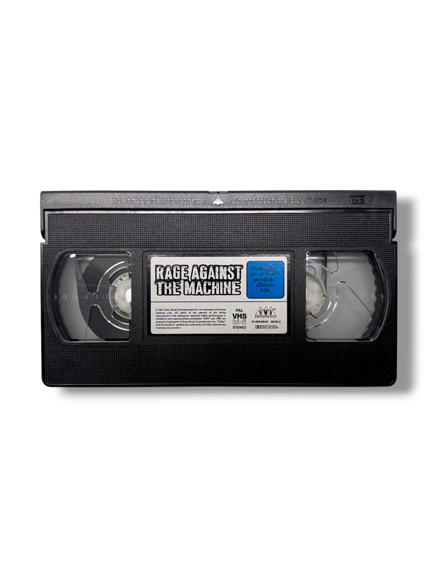1993 RAGE AGAINST THE MACHINE "ON THE ROAD" VHS - Image 4