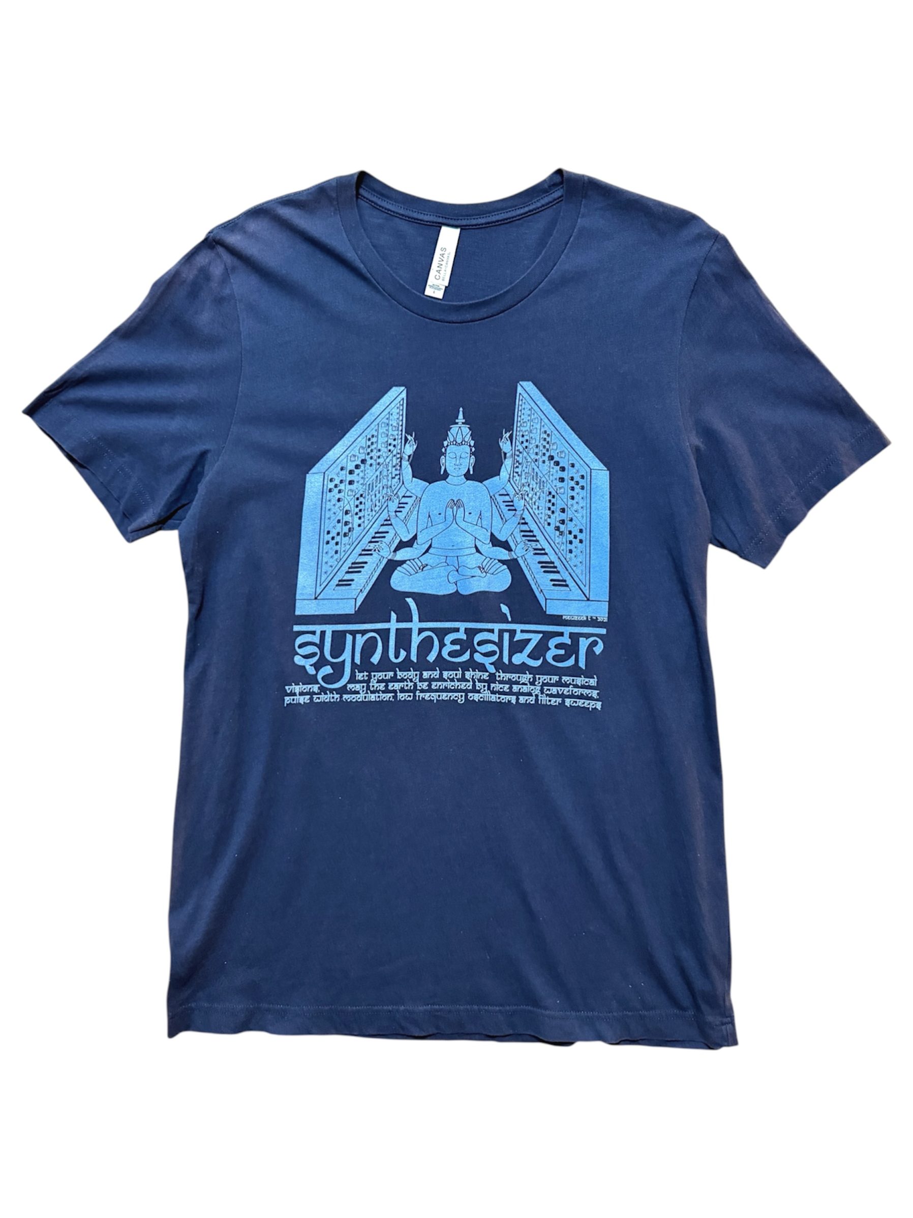 2021 SYNTHESIZER BUDDHA GRAPHIC TEE