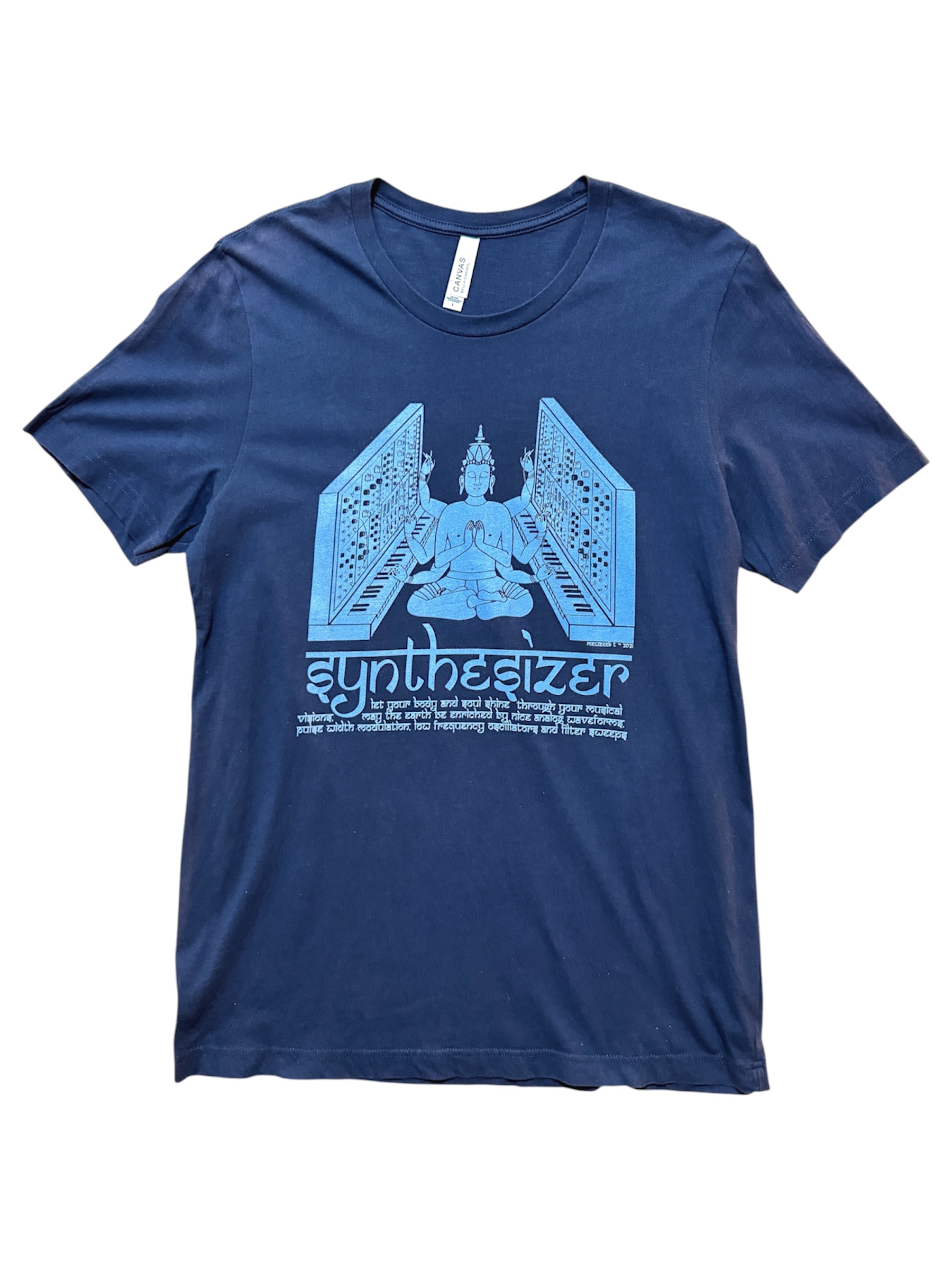 2021 SYNTHESIZER BUDDHA GRAPHIC TEE